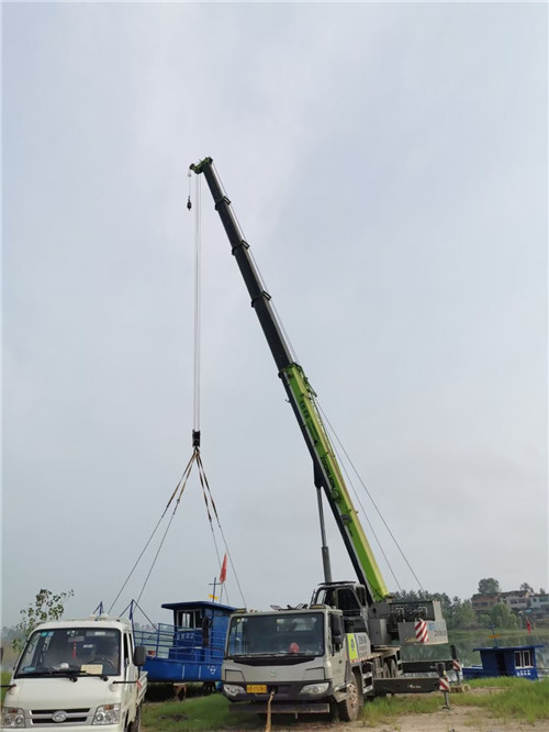 上城区桥梁建设吊装案例